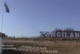  Azerbaijan shows  video footage  of Minjivan settlement of Zangilan 