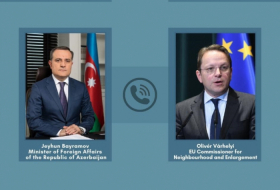   Azerbaijani FM, EU Commissioner hold phone talk  