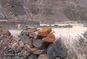    Video   footage of Chirag village of Kalbajar region  