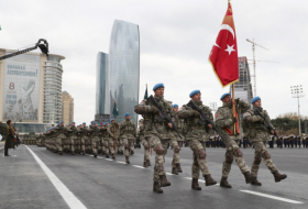   Turkish servicemen arrive in Azerbaijan  