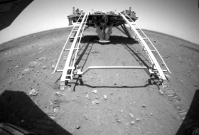 China's Zhurong rover takes first drive on Mars