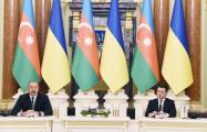 Azerbaijani, Ukrainian Presidents make press statements - UPDATED