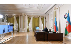  President Ilham Aliyev holds online meeting with Iranian minister  