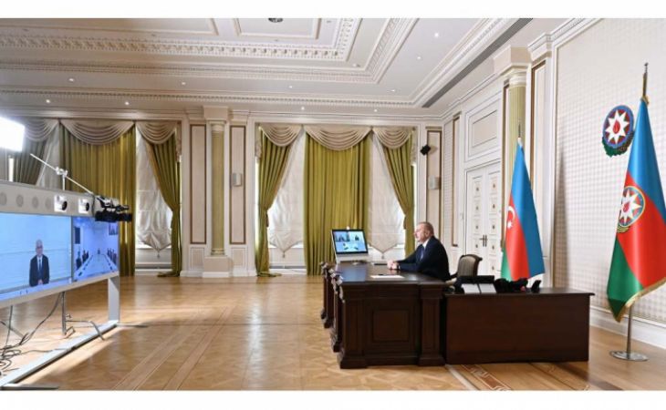 President Ilham Aliyev holds online meeting with Iranian minister - <span style="color: #ff0000;">UPDATED</span>