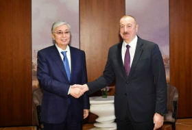 President Ilham Aliyev congratulates president of Kazakhstan on election as chairman of Nur Otan party