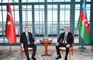   President Ilham Aliyev and President Recep Tayyip Erdogan hold meeting  
 