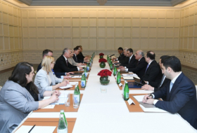 Azerbaijani PM meets with Lithuanian president