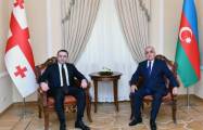   Azerbaijani, Georgian PMs hold phone talk  