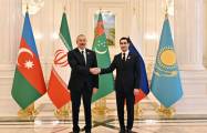  President Ilham Aliyev meets with President of Turkmenistan Serdar Berdimuhamedov 