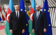  EU's Charles Michel express concern over tension in the region in phone conversation with President Aliyev 