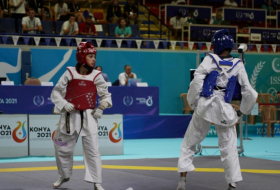 Azerbaijani taekwondo fighter into semifinal at 5th Islamic Solidarity Games