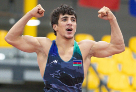   Azerbaijani freestyle wrestler crowned world champion  