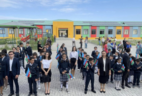   First bell rings at secondary school in Azerbaijan’s Aghali after 29 years  