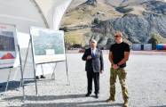   Azerbaijani President views newly-built tunnel on Kalbajar-Lachin highway  