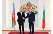  Presidents of Azerbaijan and Bulgaria hold one-on-one meeting 