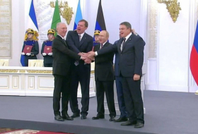   Putin holds ceremony for 