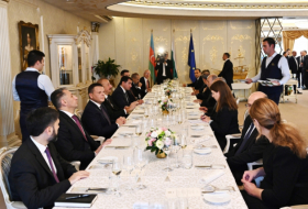   Dinner hosted in honor of President Ilham Aliyev  