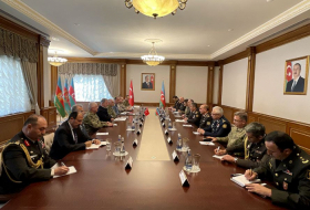   Azerbaijani, Turkish defense ministers hold meeting   