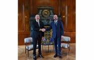  President Ilham Aliyev and European Council President Charles Michel meet in Prague 