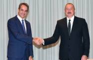 Azerbaijani President meets with Greek PM in Sofia 
