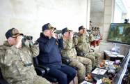  Azerbaijani and Turkish defense ministers watch joint military exercises - VIDEO