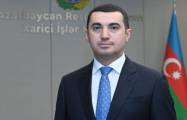   Aykhan Hajizada: Armenian side forms a false opinion among the public  