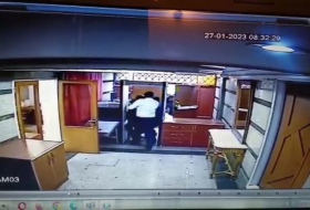   Video footage from camera at Azerbaijani Embassy in Iran released  