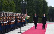   Official welcome ceremony held for President of Romania Klaus Iohannis in Baku  