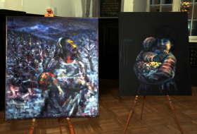Exhibition of Azerbaijani artist commemorating Khojaly victims opens in Tallinn