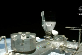 SpaceX Dragon crew enter International Space Station