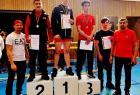 Young Azerbaijani wrestlers claim two medals in Germany