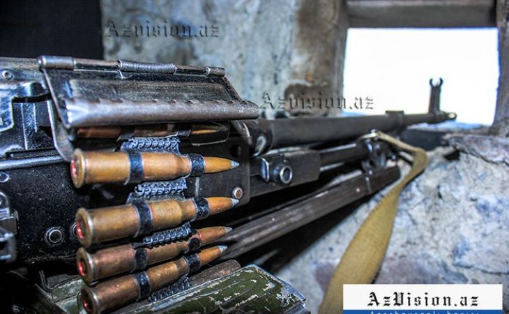  Illegal Armenian armed detachments fire at Azerbaijani army’s positions 