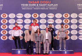 Azerbaijani wrestlers bring home 12 medals from Türkiye