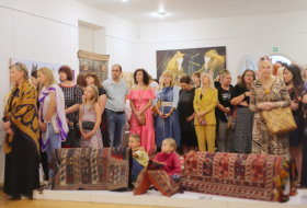 Carpet products of Azerbaijan displayed at exhibition in Latvia