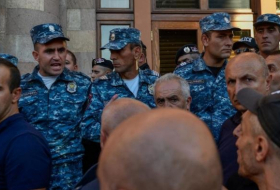 Armenian police detain 46 protesters in capital Yerevan