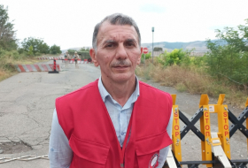   Russian Red Cross Society's truck returns from Khankendi to Aghdam  