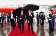  Turkish President Erdogan arrives in Azerbaijan's Nakhchivan