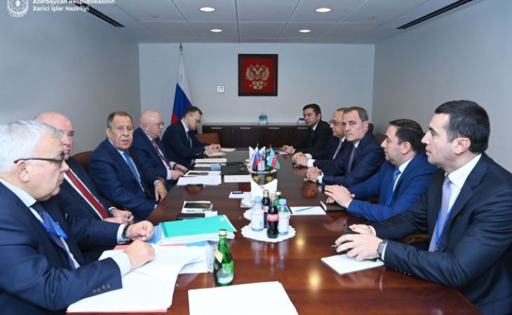  Azerbaijani, Russian FMs hold meeting at UN 