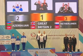 Azerbaijani gymnasts clinch silver at European Championships in Acrobatic Gymnastics