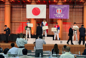 Azerbaijani fighter secures fifth world karate title in Japan