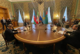 Meeting of Caspian littoral states’ FMs in limited format gets underway in Moscow