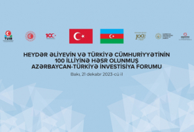   Baku to host Azerbaijan-Türkiye Investment Forum  