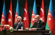   Azerbaijani and Turkish presidents made press statements  