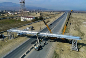 Baku-Guba highway to construct overground pedestrian crossing in Azerbaijan