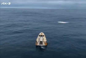 SpaceX's Dragon capsule, carrying Axiom-3 Mission, returns to Earth