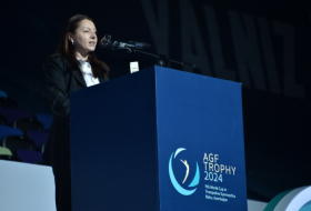   Baku hosts opening ceremony of FIG Trampoline Gymnastics and Tumbling World Cup - AG Trophy   