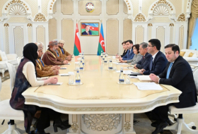   Speaker of Azerbaijan`s Parliament meets with Chairman of Shura Council of Oman  