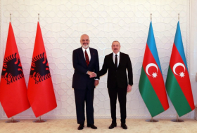 One-on-one meeting between President Ilham Aliyev, Albanian PM kicks off  