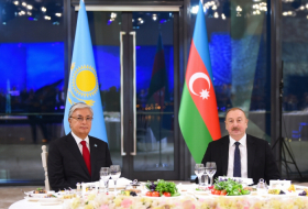 Azerbaijan hosts state banquet in honor of Kazakh President Tokayev