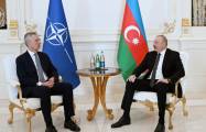  President Ilham Aliyev holds one-on-one meeting with NATO Secretary General Jens Stoltenberg  